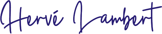Signature d'Hervé Lambert